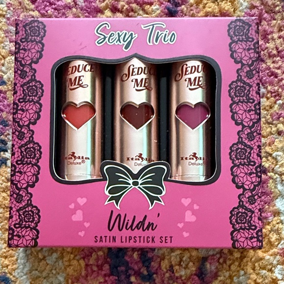 SEDUCE Other - SEDUCE Wild'n Satin Lipstick Set - Bold Red and Pink Trio